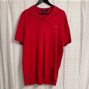 Polo by Ralph Lauren Men's Vibrant Red Polo Shirt